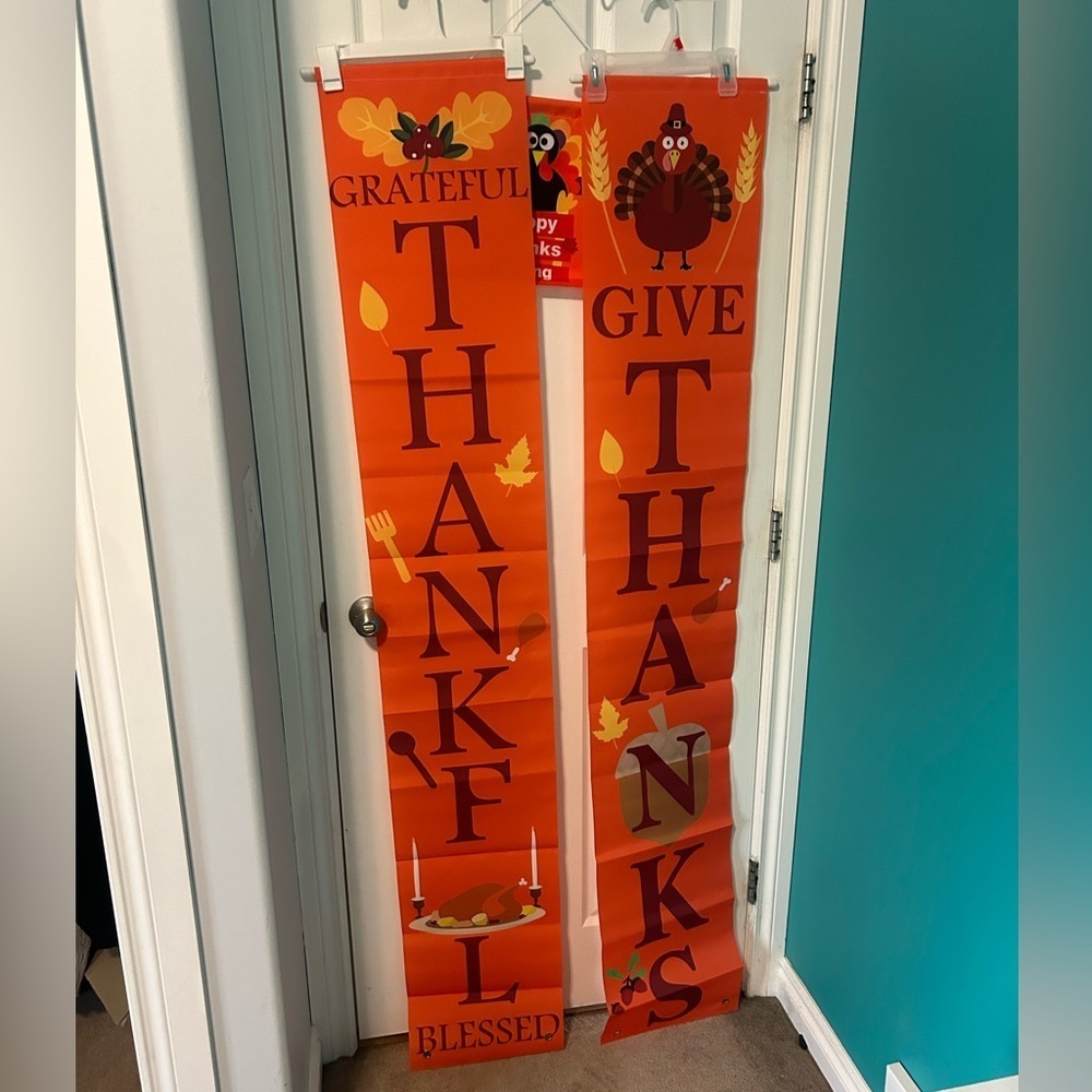 New Thanksgiving Door Banners